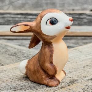 Sweetest 1970's Vintage Goebel/W.Germany Miniature Disney Thumper Figurine-2.5"H
